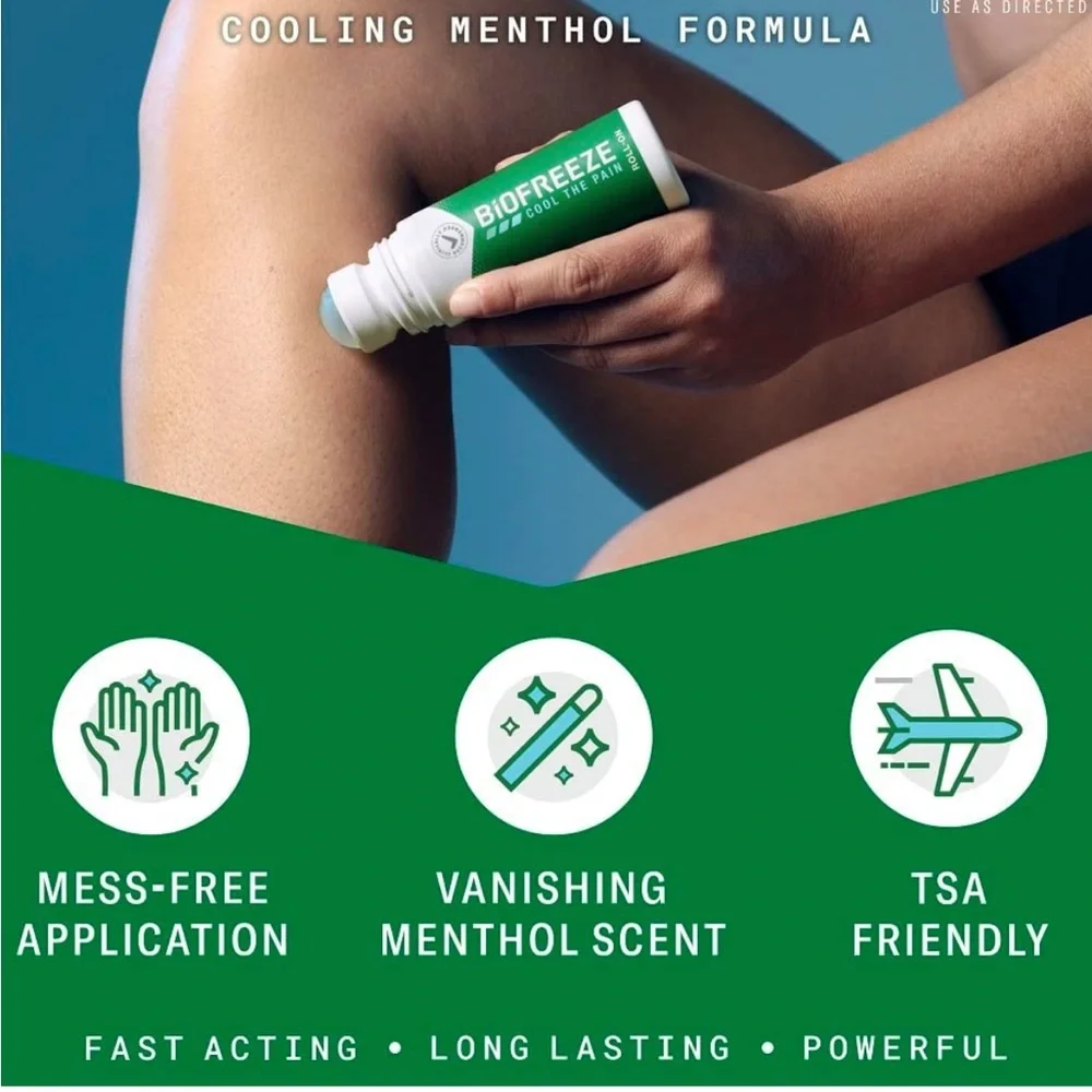 Great Deal‼️ 3 bio freeze Pain relief Products Spray Gel Roll on Variety pk